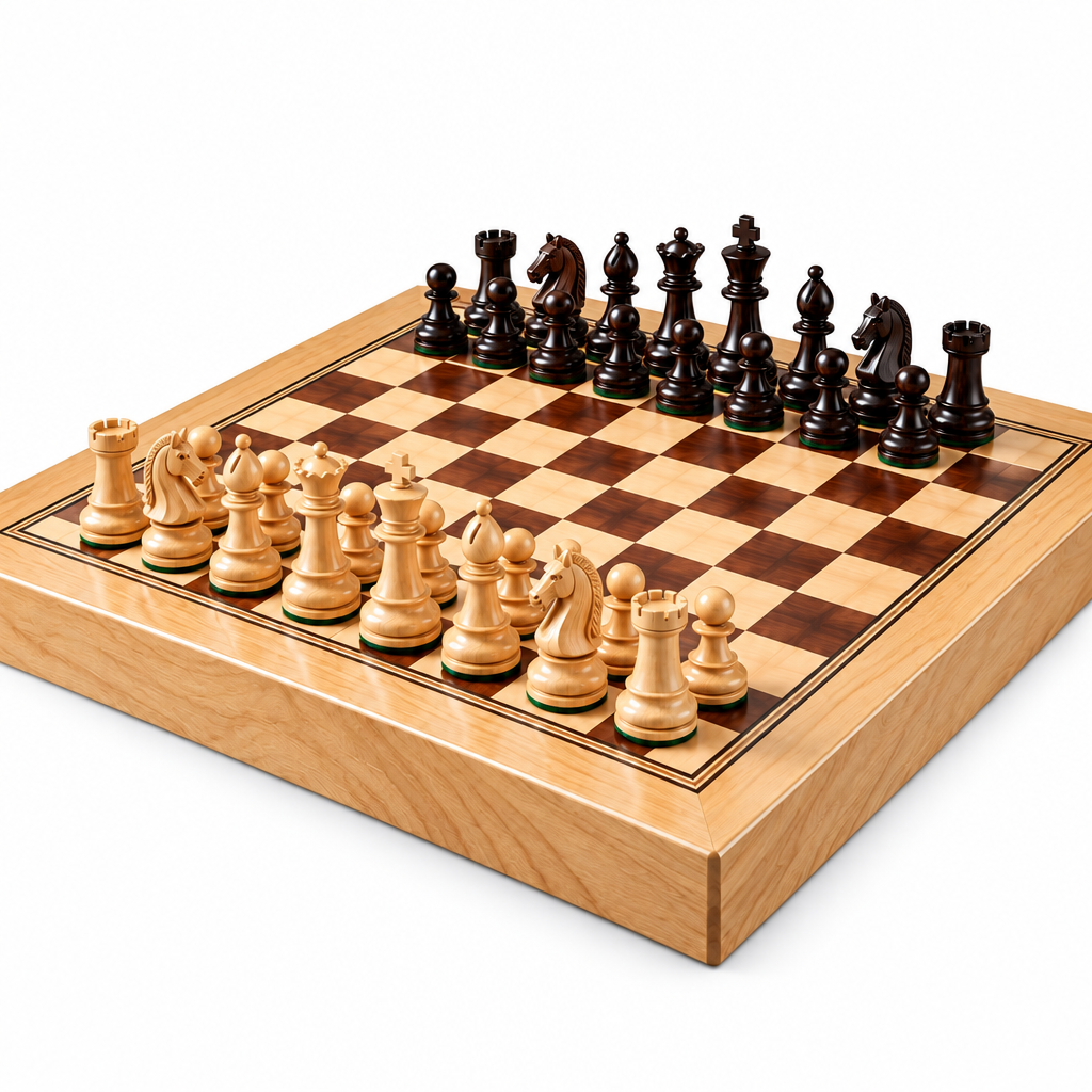 Senpivo Premium Wooden Chess Set detail image 3