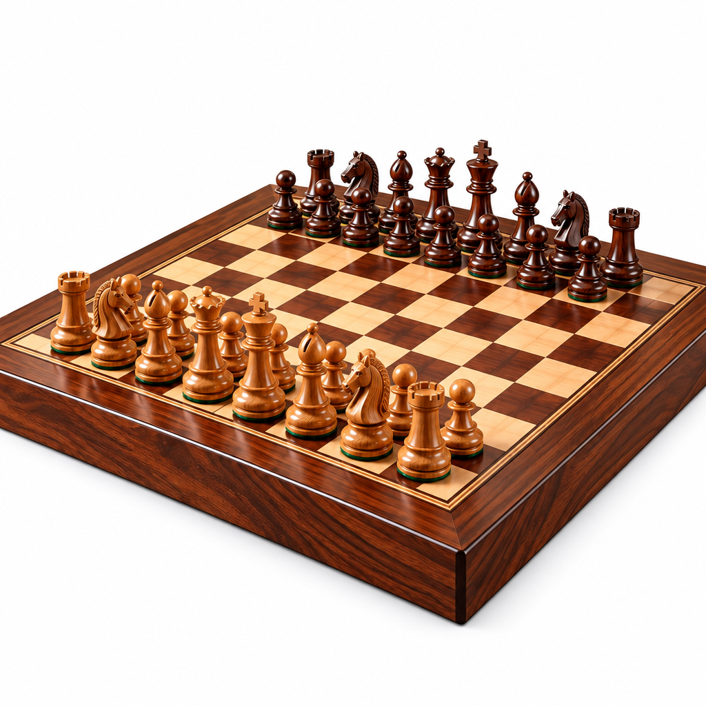 Senpivo Premium Wooden Chess Set detail image 4