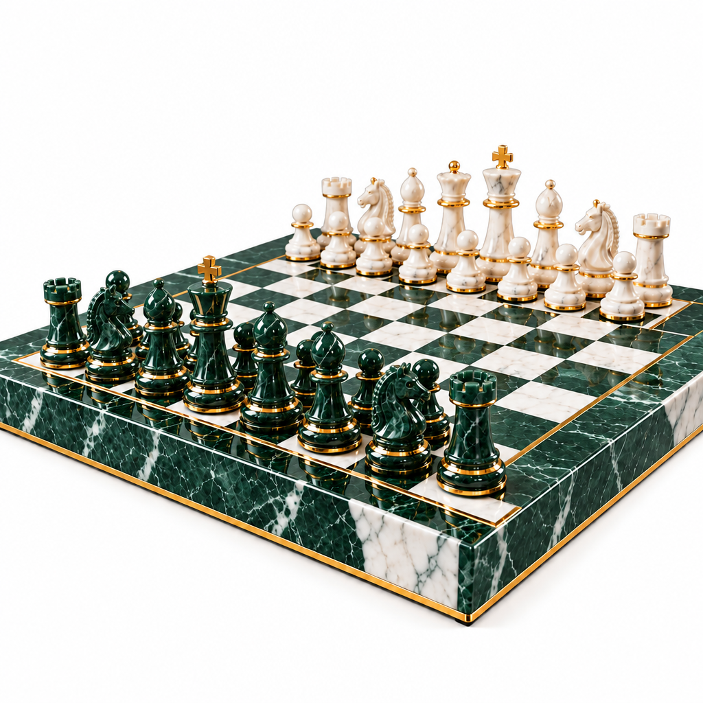 Senpivo Marble Chess Set detail image 4