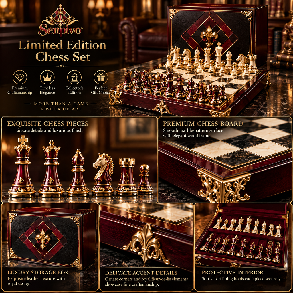 Senpivo Limited Edition Chess Set detail image 4