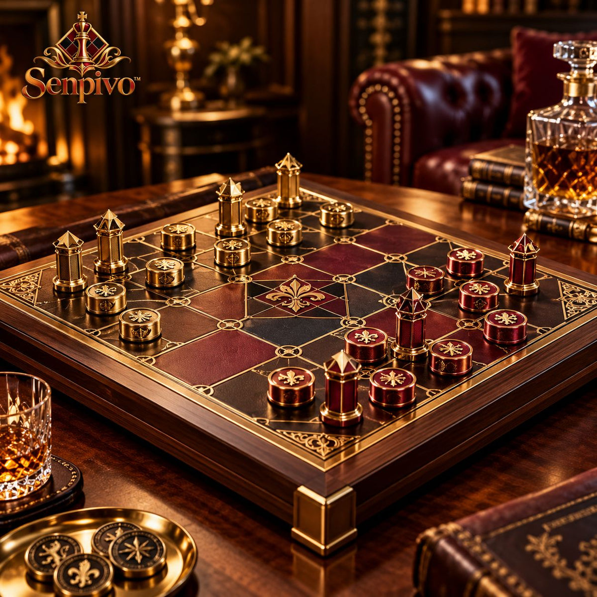 Senpivo Premium Strategy Board Game main image