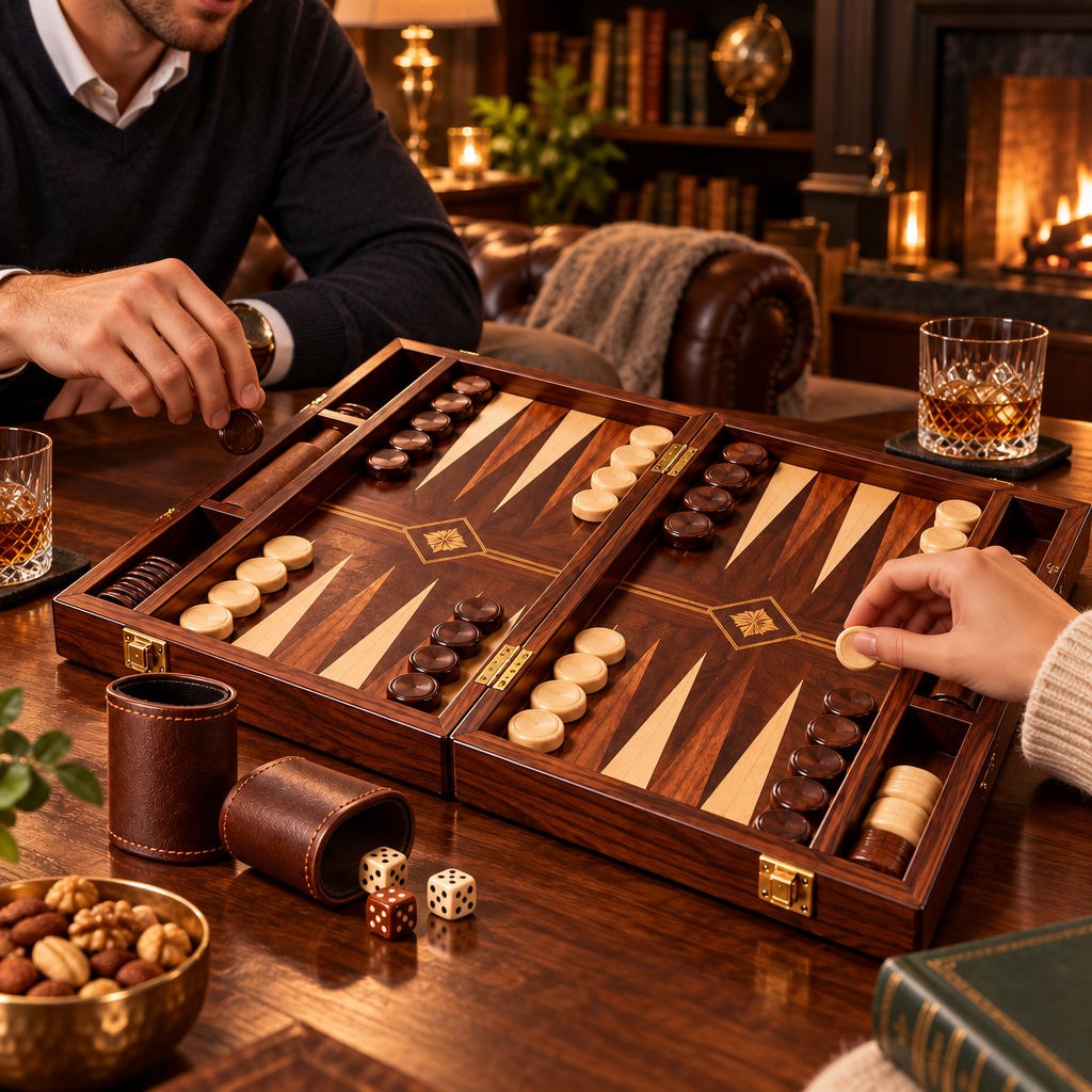 Senpivo Classic Wooden Board Game Set detail image 4