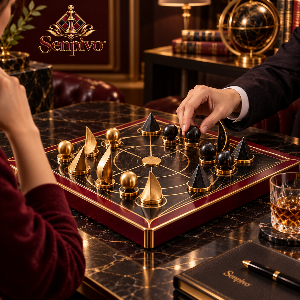 Senpivo Abstract Strategy Game Set detail image 1
