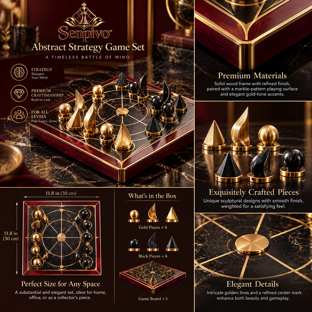 Senpivo Abstract Strategy Game Set detail image 3
