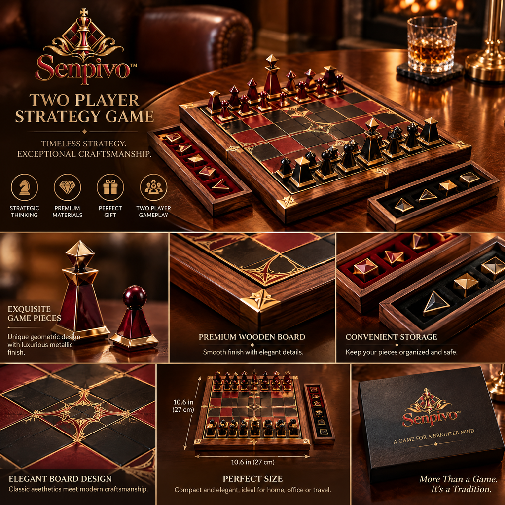 Senpivo Two Player Strategy Game detail image 4