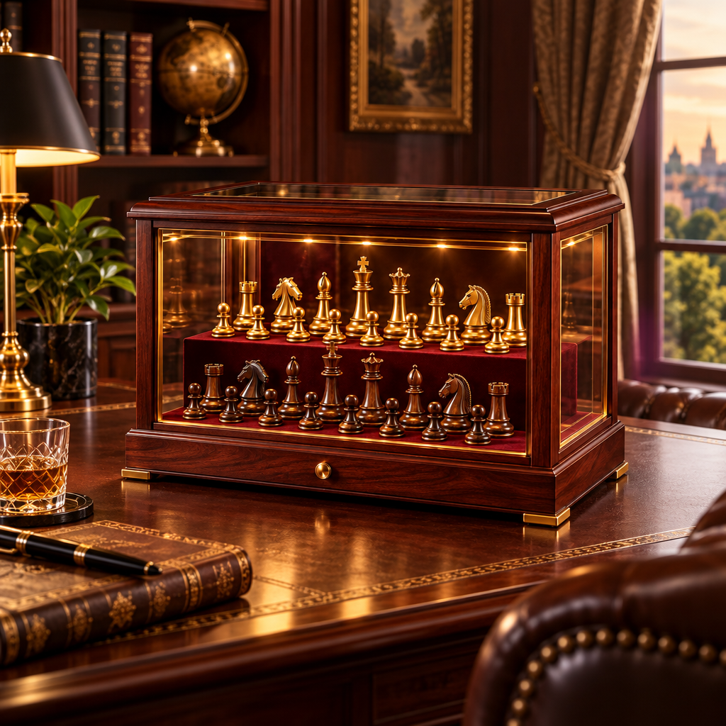 Senpivo Chess Piece Display Case detail image 1