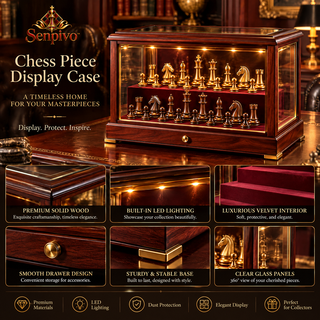 Senpivo Chess Piece Display Case detail image 2