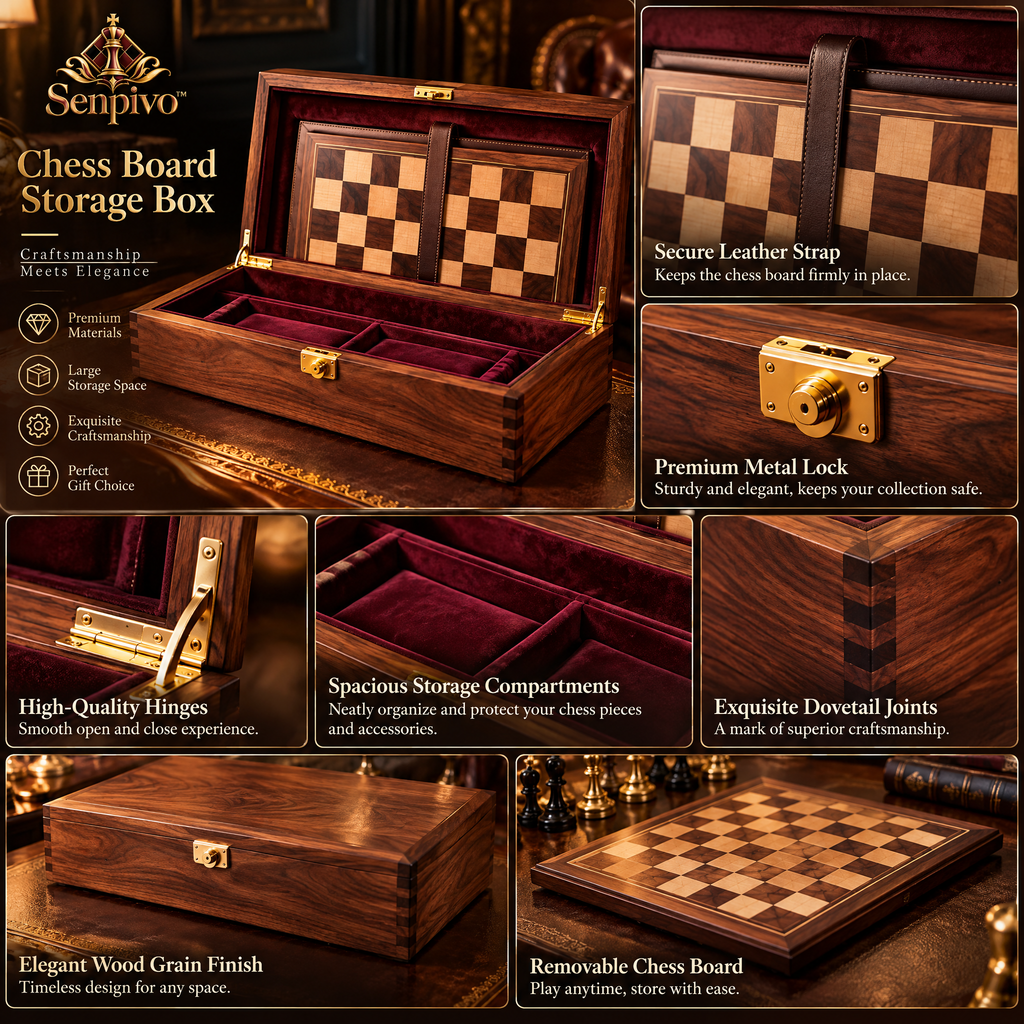 Senpivo Chess Board Storage Box detail image 1