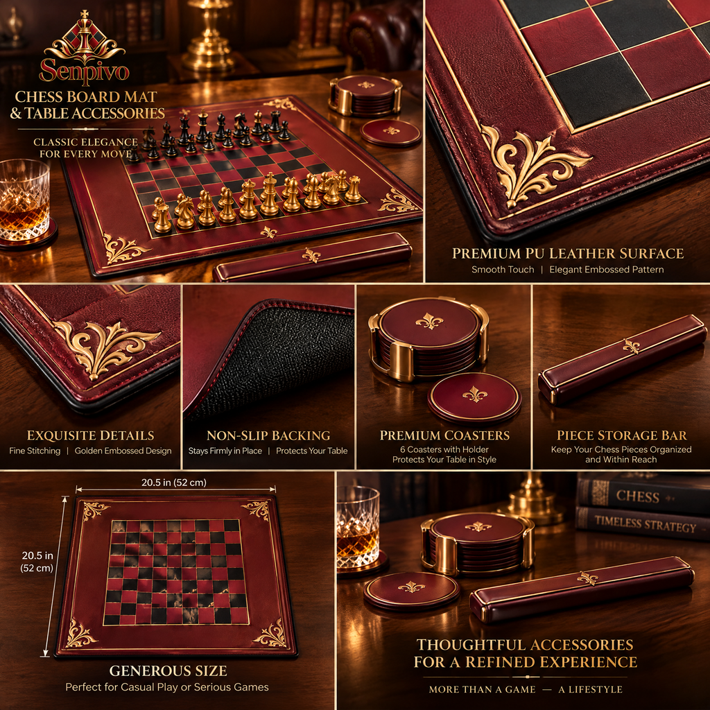 Senpivo Chess Board Mat & Table Accessories detail image 4