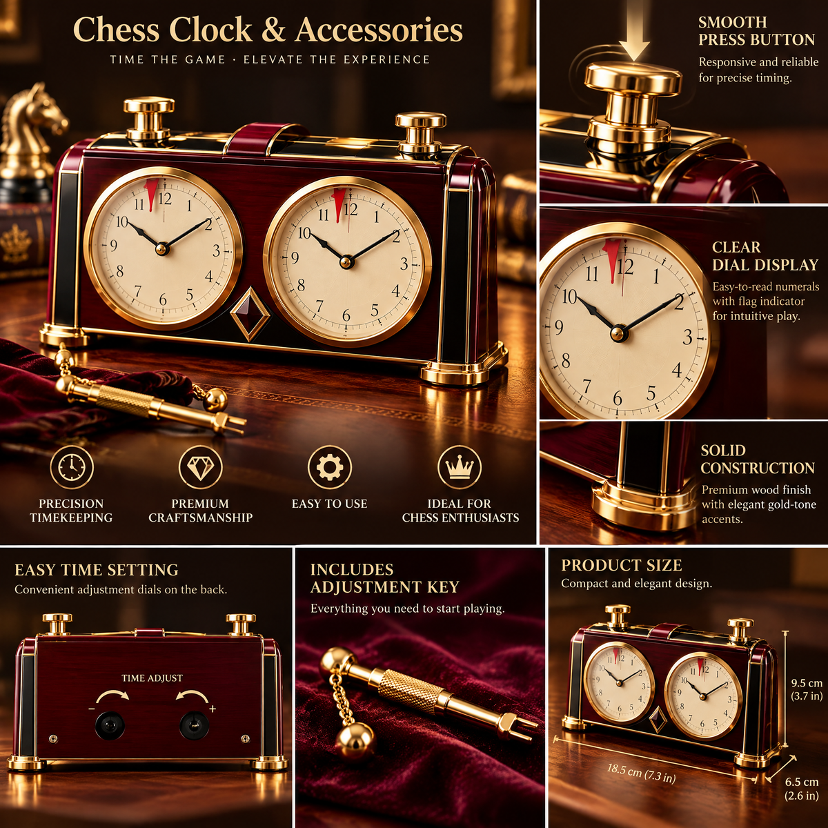 Senpivo Chess Clock & Accessories detail image 2